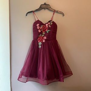 Girl’s Maroon dress
